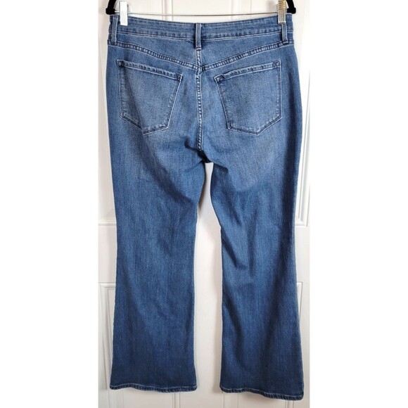 Old Navy Womens High-Rise Wow Flare Jeans Size 12 Medium Wash - Picture 7 of 7